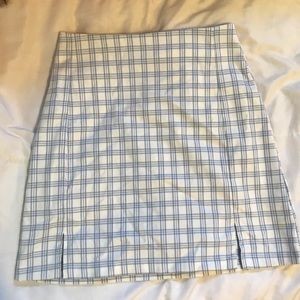 Brandy melville plaid skirt